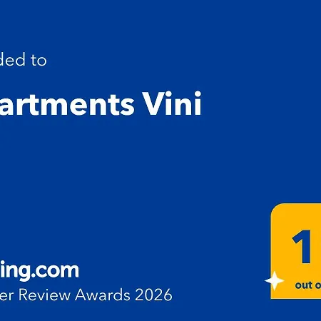Appartement Vini *